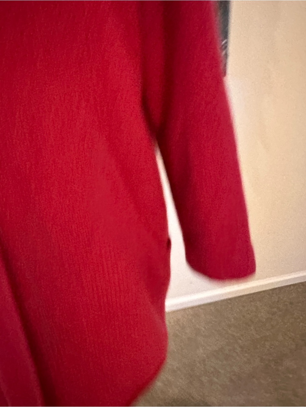 Morado Medium Red Hooded Coat 18” PTP - Picture 14 of 16